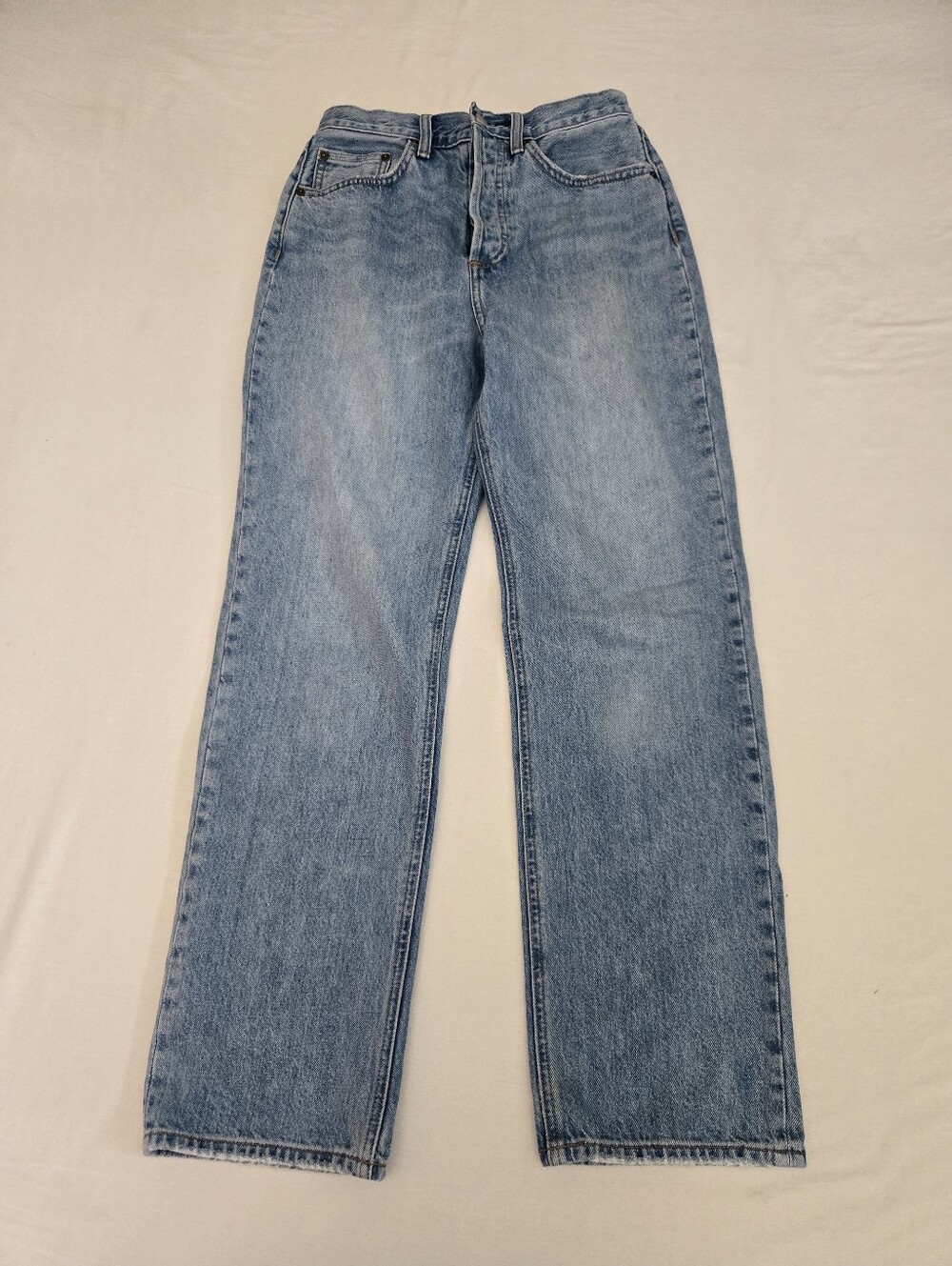 Denim Forum The Joni High Rise Loose 29L Jeans Blue Size 25